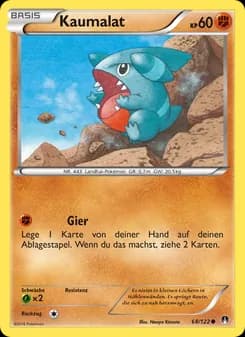 Kaumalat card in German