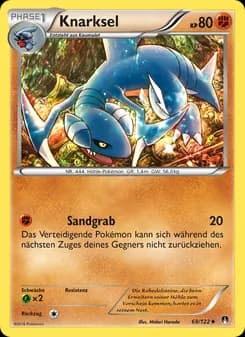 Knarksel card in German