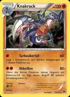 Knakrack card in German