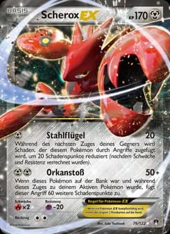 Scherox EX card in German