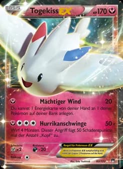Togekiss EX card in German