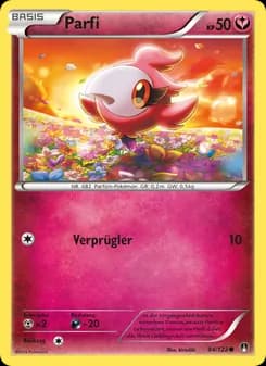 Parfi card in German