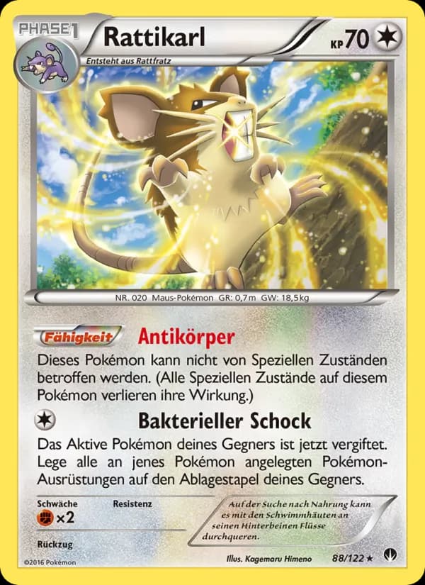 Rattikarl card in German