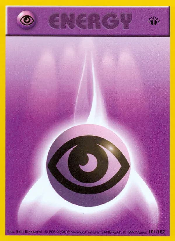 Psychic Energy card in English