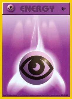 Psychic Energy card in English