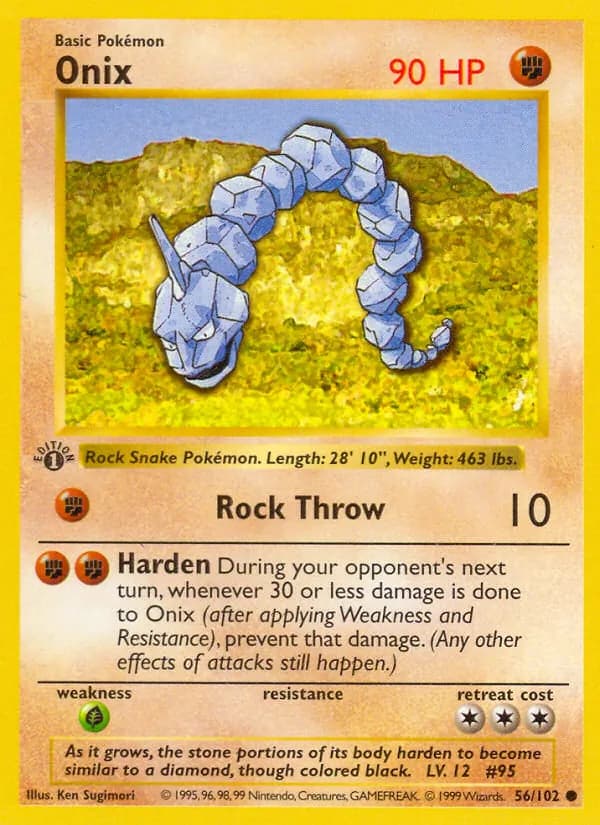 Onix card in English