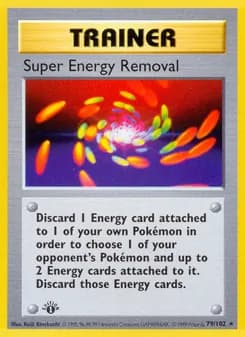 Super Energy Removal card in English