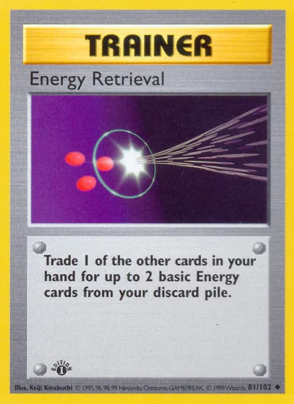 Energy Retrieval card in English