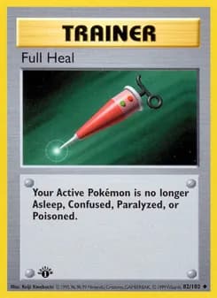 Full Heal card in English