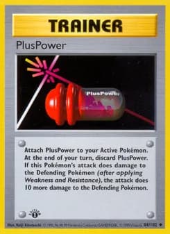 PlusPower card in English