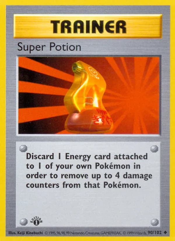 Super Potion card in English