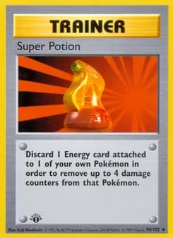 Super Potion card in English