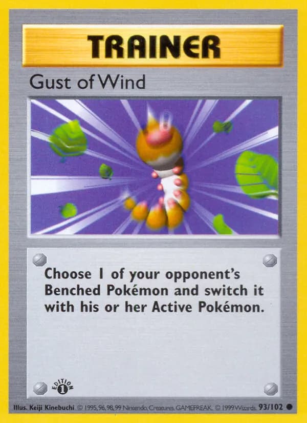 Gust of Wind card in English