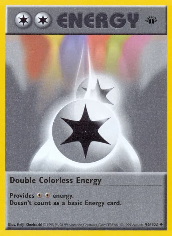 Double Colorless Energy card in English