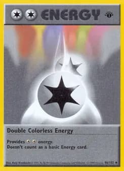 Double Colorless Energy card in English