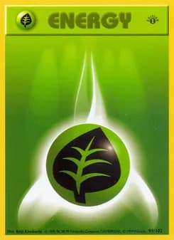 Grass Energy card in English
