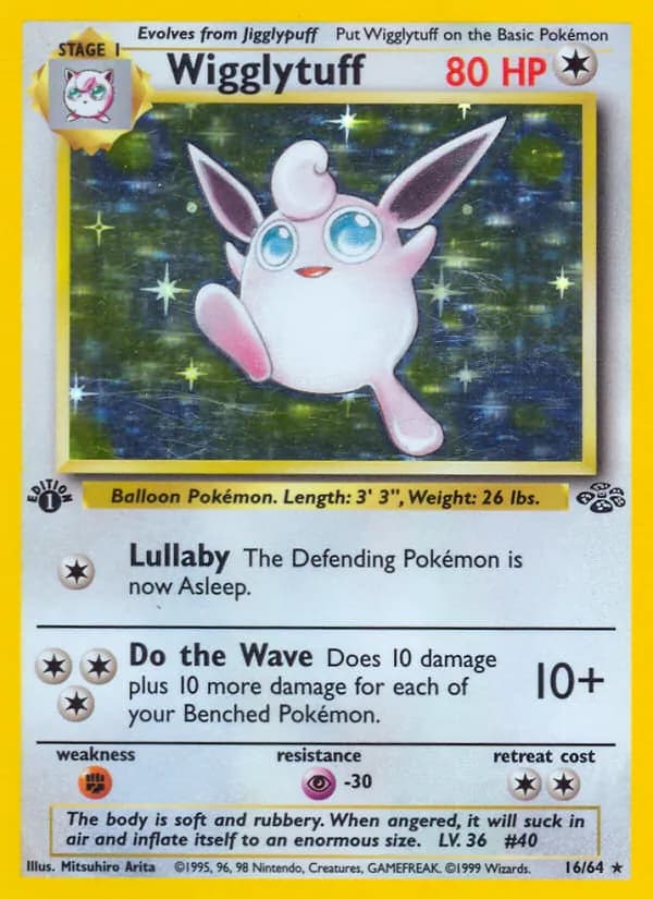 Wigglytuff card in English