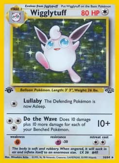 Wigglytuff card in English