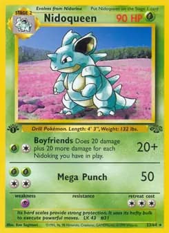 Nidoqueen card in English