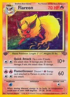 Flareon card in English