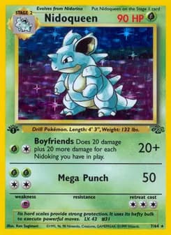 Nidoqueen card in English
