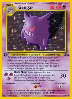 Gengar card in English