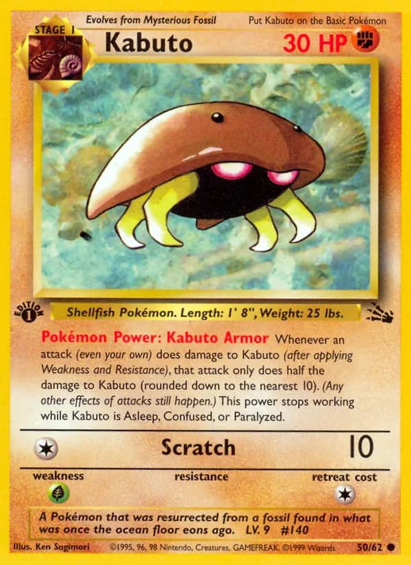 Kabuto card in English