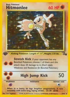 Hitmonlee card in English