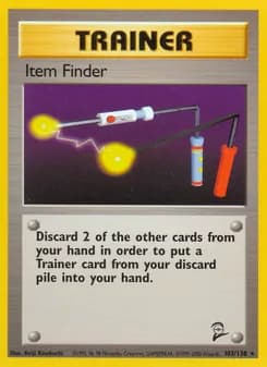 Item Finder card in English