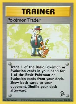 Pokémon Trader card in English