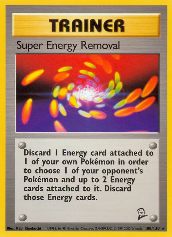 Super Energy Removal card in English