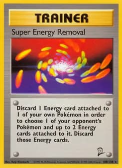 Super Energy Removal card in English