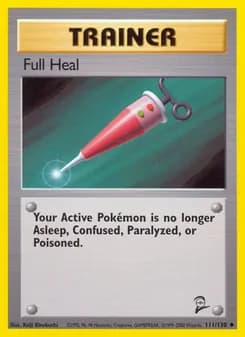 Full Heal card in English