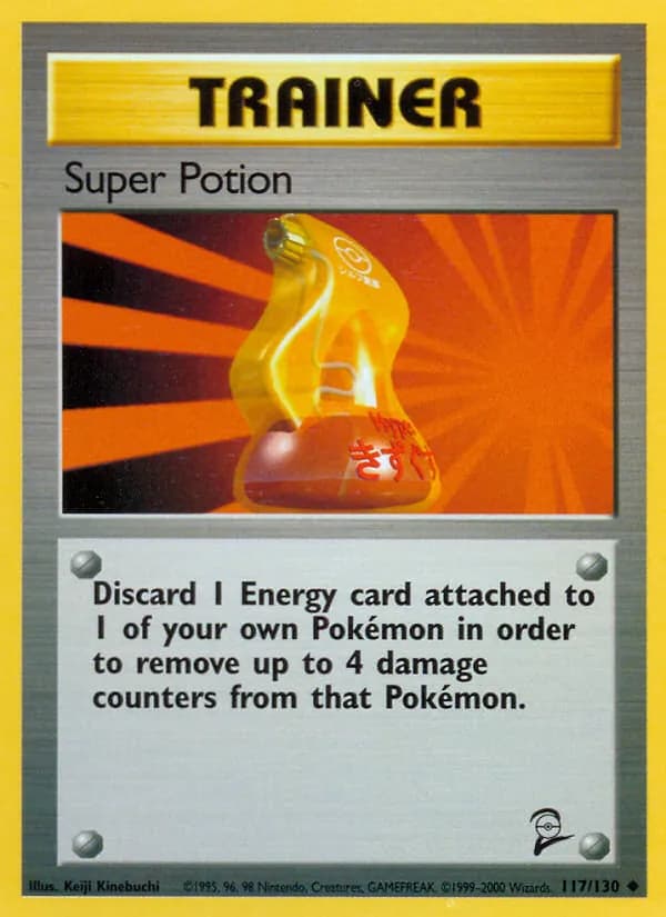 Super Potion card in English