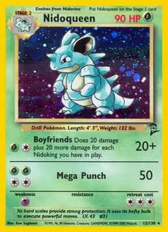 Nidoqueen card in English