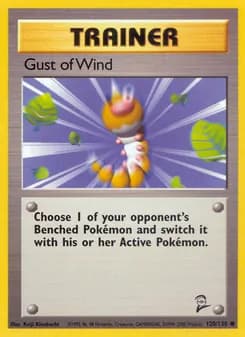 Gust of Wind card in English