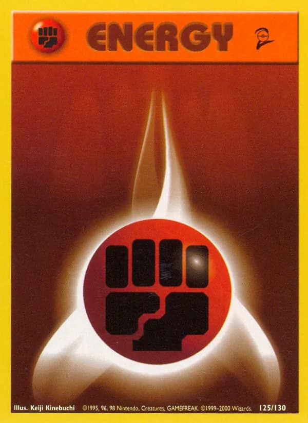 Fighting Energy card in English