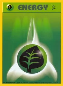 Grass Energy card in English