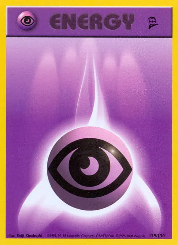 Psychic Energy card in English