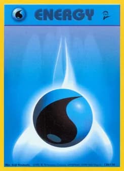 Water Energy card in English