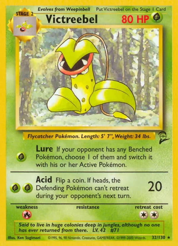 Victreebel card in English
