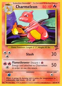 Charmeleon card in English