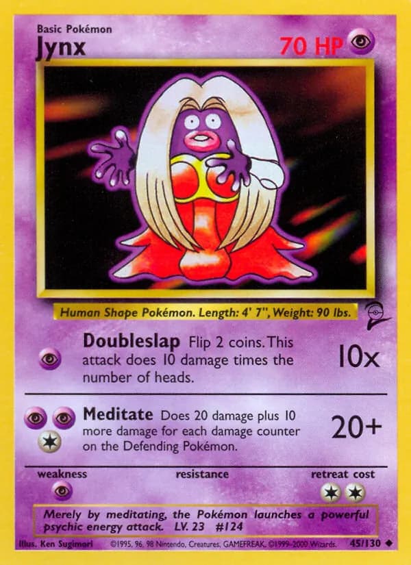 Jynx card in English