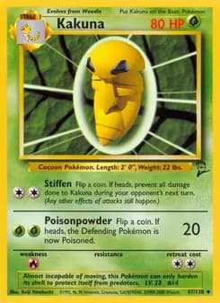 Kakuna card in English