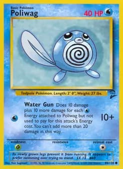 Poliwag card in English
