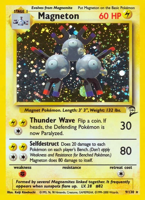 Magneton card in English