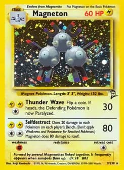Magneton card in English