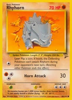 Rhyhorn card in English