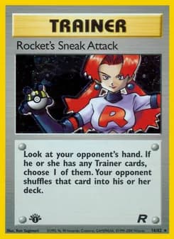 Rocket's Sneak Attack card in English