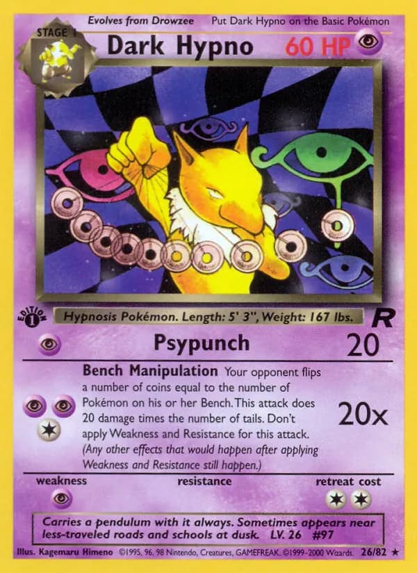 Dark Hypno card in English